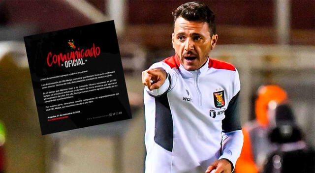 Melgar anunció la salida de Mariano Soso Melgar anunció la salida de Mariano Soso
