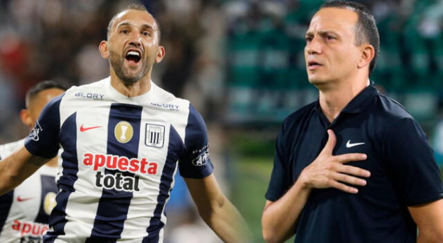 Hernán Barcos coincidió con Alejandro Restrepo con Atlético Nacional en el 2019