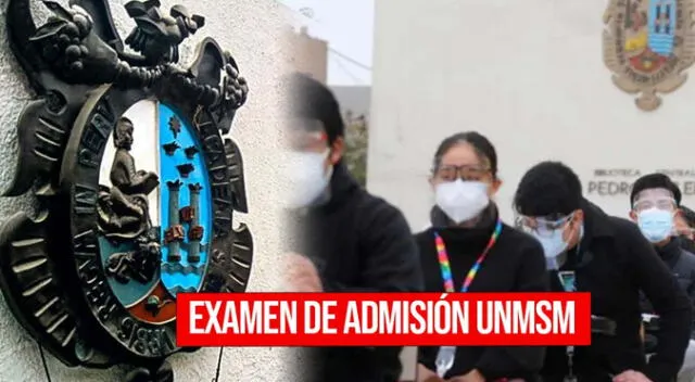 Revisa toda la información sobre el examen de admisión a la Universidad Nacional Mayor de San Marcos.