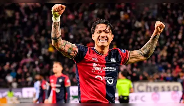 Gianluca Lapadula fue elogiado por DT de Cagliari.
