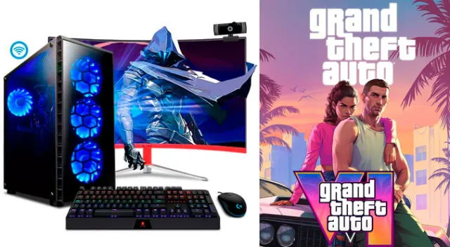 Los requisitos que debe tener una PC Gamer o laptop gamer para jugar Grand Theft Auto VI.