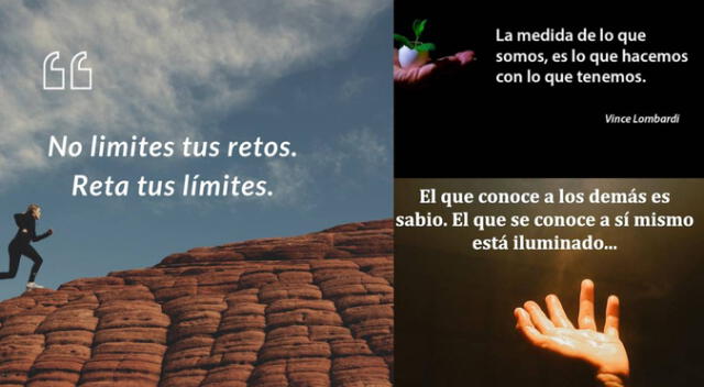 Las frases más motivadoras para mantener siempre en la mente