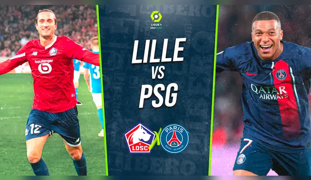 PSG juega ante Lille por la Ligue 1 2023-24.