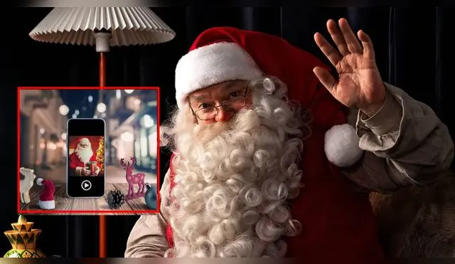 Conoce cómo enviar mensajes personalizados de Papá Noel
