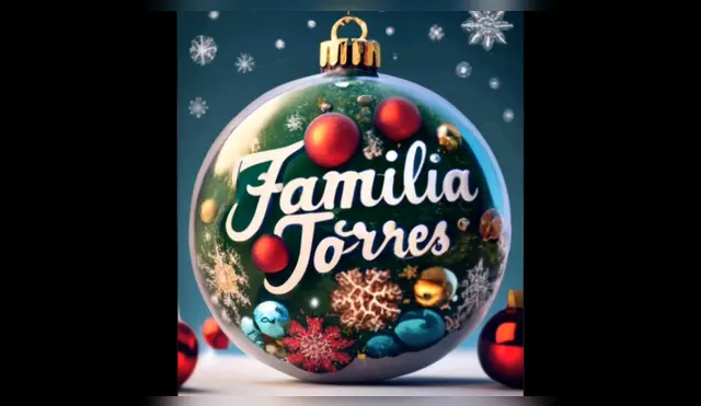 Apellido de la familia Torres generado por Ideogram AI. Puedes descargarlo GRATIS.