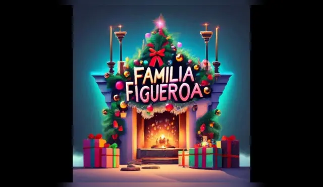 Apellido de la familia Figueroa GRATIS diseñado por la Inteligencia Artificial.