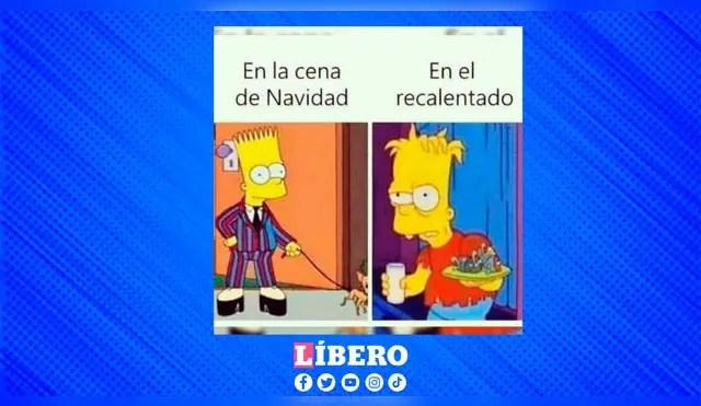 Así bromean con el famosos "recalentado" por Navidad.
