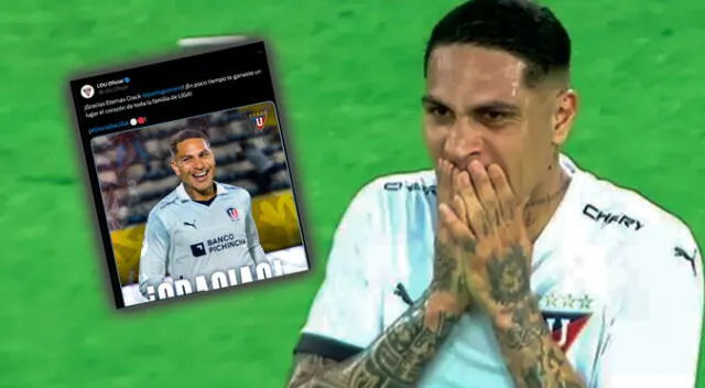 Paolo Guerrero no va más en LDU, pero club cometió grosero error