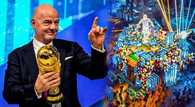 Arabia Saudita planea estadio futurista para 2034