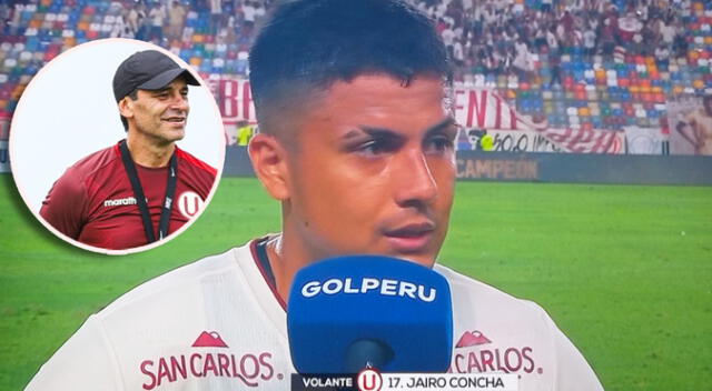 Jairo Concha reveló la conversación que tuvo con Fabián Bustos antes de hacer su estreno con la 'U'