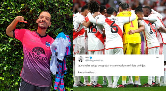 Hinchas de la selección peruana mostraron su descontento por el comentario de Will.