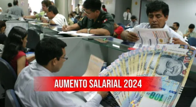 Conoce más detalles sobre el aumento salarial en el sector público durante el 2024.