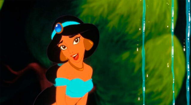 Descubre cómo luciría la princesa Jasmine de Aladdín, según la IA.