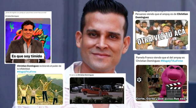 Los memes de Christian Domínguez dieron la hora en redes sociales.