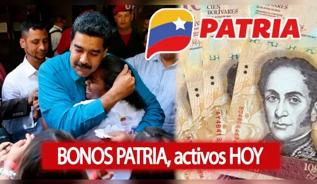 Conoce la lista de Bonos de la Patria que ya se pueden cobrar HOY en Monedero Patria de Venezuela.