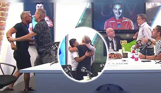 Julinho no toleró a Gonzalo Núñez durante programa en vivo.