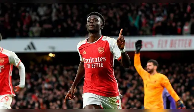 Arsenal chocó con Liverpool en el Emirates Stadium