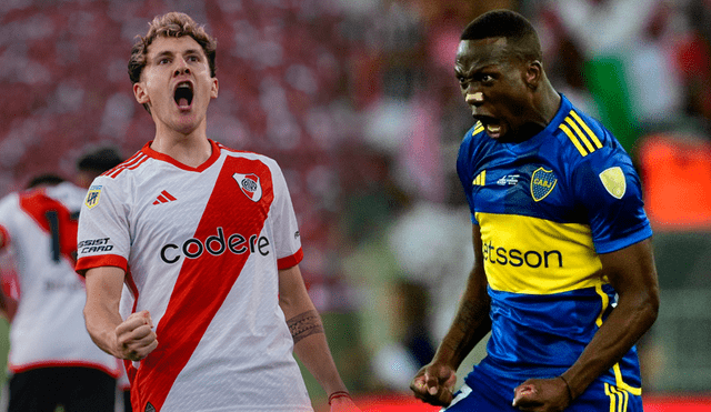 El último River vs. Boca terminó con triunfo 2-0 para los millonarios. Foto: Composición Líbero/River Plate/Boca Juniors