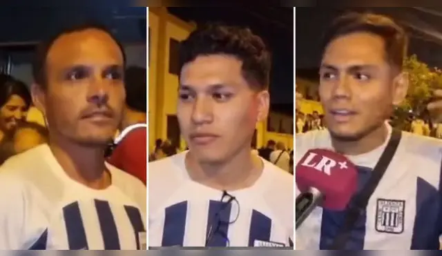 Hinchas de Alianza Lima no callaron tras derrota ante Universitario.