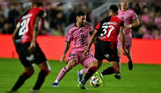 Con Lionel Messi en cancha, Inter Miami empató ante Newell's en amistoso.