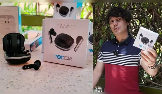 Bruno Pinasco y TEC lanzan nueva línea de audífonos TEC PODS de gran calidad y bajo precio.