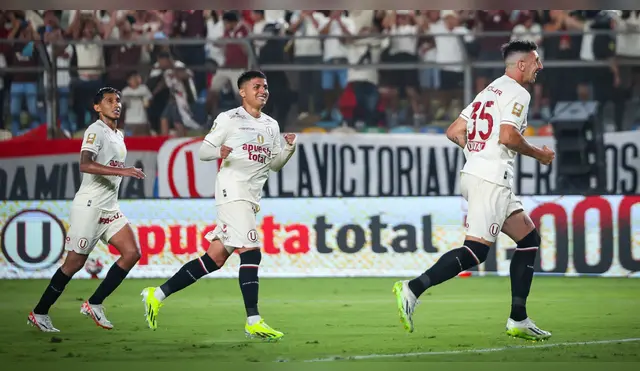 Jairo Concha y Dorregaray fueron titulares ante Melgar. Foto: Universitario