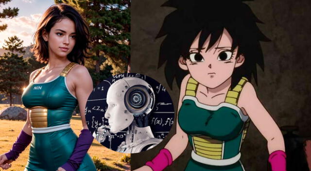 Así se vería Gine, la mamá de Goku de Dragon Ball Super, en la vida real  según IA.