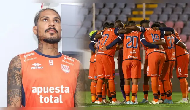 Paolo Guerrero aún no juega ningún partido con César Vallejo.