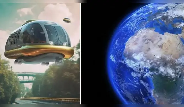 La Inteligencia Artificial decidió responder cómo luciría el planeta Tierra en el futuro.