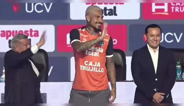Paolo Guerrero fue presentado en sociedad como jugador de César Vallejo.