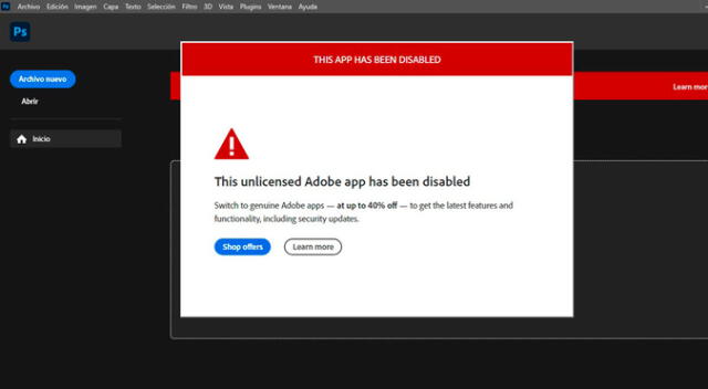 ¿Usas versión pirata de Photoshop y Adobe te baneó? Esta página GRATUITA te servirá para diseñar