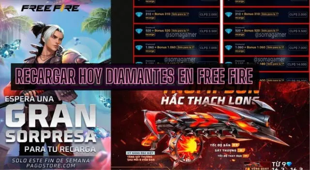 Conoce AQUÍ cómo recargar diamantes en Free Fire hoy mismo.