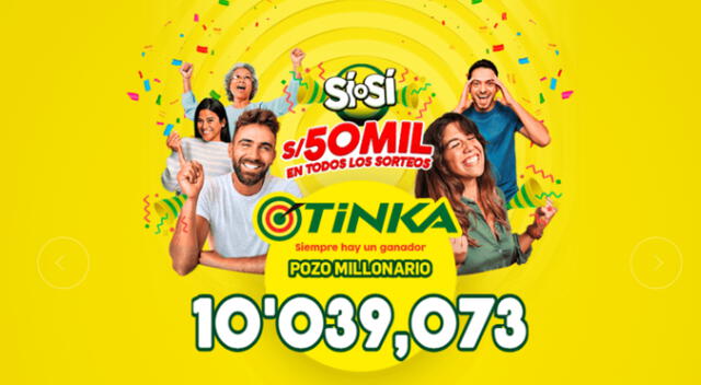 Información completa sobre el sorteo de La Tinka.