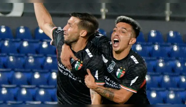 Palestino derrotó a Nacional Asunción por la ida de la fase 3 de la Copa Libertadores.