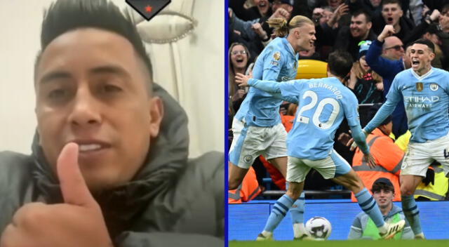 Christian Cueva está en España viendose su lesión a la rodilla.