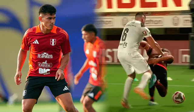 José Rivera es uno de los goleadores de Universitario con tres tantos. Foto: Composición Líbero/FPF/Gol Perú