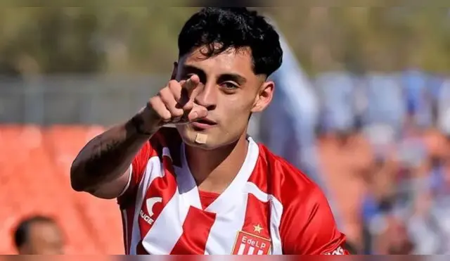 Javier Altamirano, seleccionado chileno y jugador de Estudiantes de la Plata