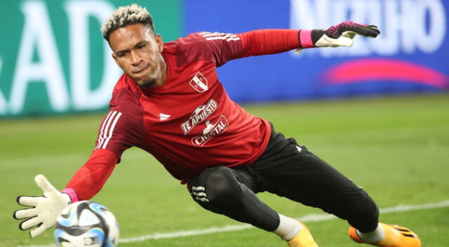 Pedro Gallese, arquero titular de la selección peruana