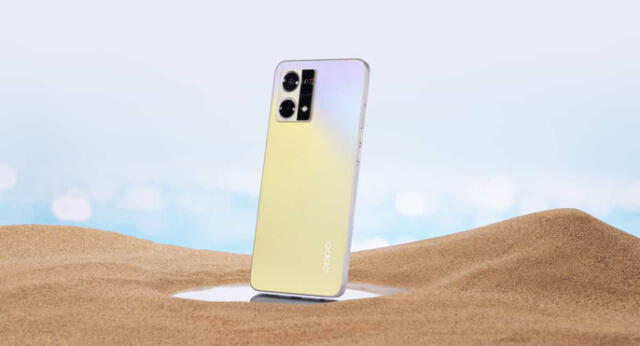 El Oppo Reno 7 256GB salió al mercado durante 2023. El Oppo Reno 7 256GB salió al mercado durante 2023.