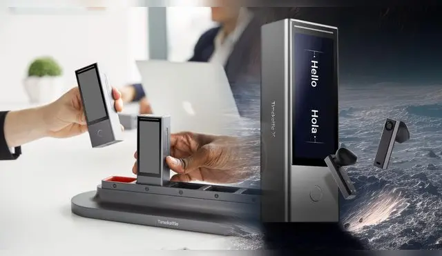 Conoce a Timekettle X1, audífonos inalámbricos que traducen 40 idiomas en tiempo real.