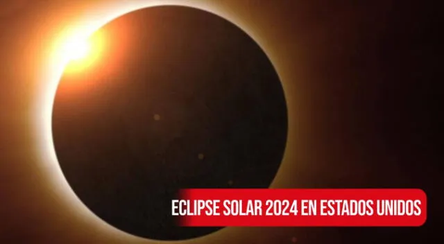 Eclipse solar total en Estados Unidos.