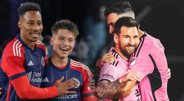 Inter Miami de Lionel Messi enfrenta a New England por la MLS.