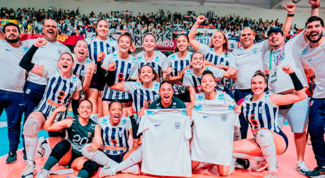 Alianza Lima salió campeón de la Liga Nacional de Vóley.