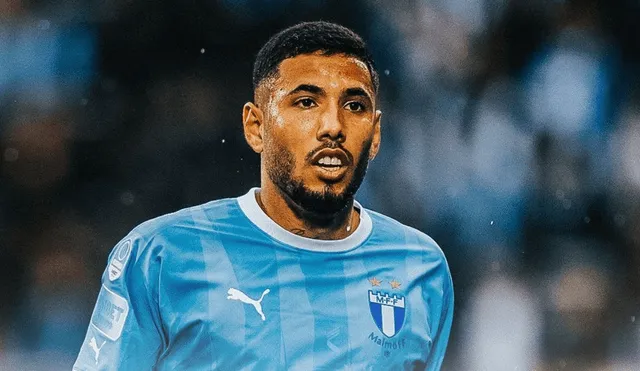 Sergio Peña lleva un gol en lo que va de la temporada. Foto: Malmö FF