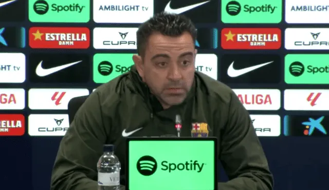 Xavi ganó dos títulos como entrenador en el Barcelona. Foto: captura Barcelona Xavi ganó dos títulos como entrenador en el Barcelona. Foto: captura Barcelona