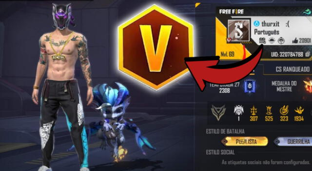 Consigue la V de Verificado en Free Fire sin ser influencer de Garena.