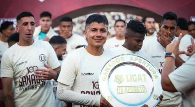 Jairo Concha sumó su primer título con camiseta de Universitario.