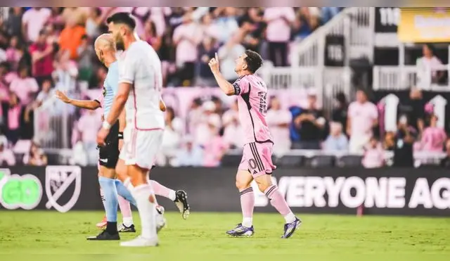 Lionel Messi anotó un gol en el empate de Inter Miami Lionel Messi anotó un gol en el empate de Inter Miami