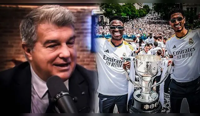 Presidente de Barcelona no perdona los títulos de Real Madrid.