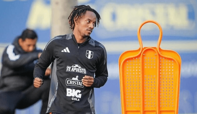 André Carrillo recibió su primer llamado en la era de Jorge Fossati. Foto: André Carrillo/IG